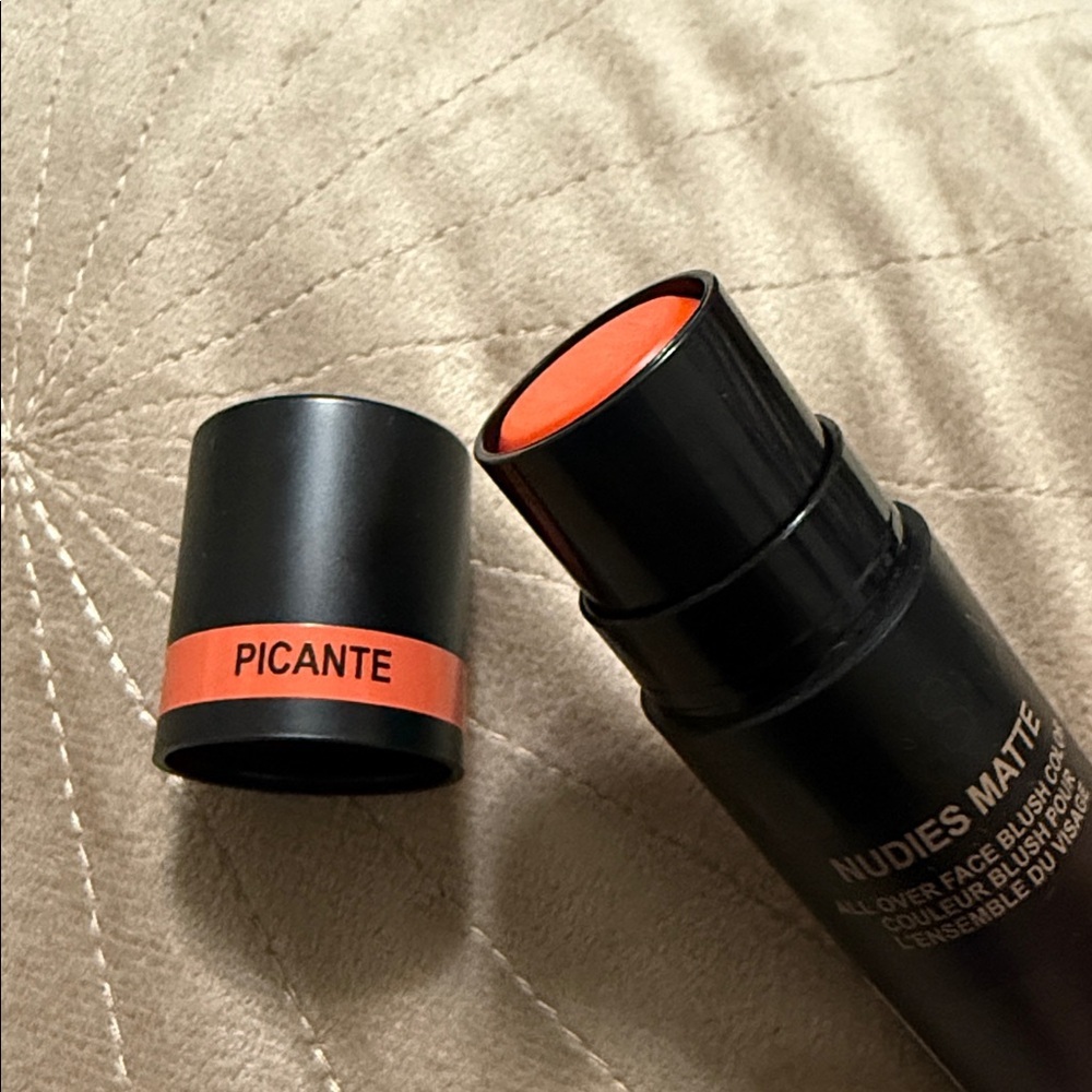 NUDESTIX Nudies Matte Blush in the shade Picante ❤️‍🔥 - Picture 4 of 7